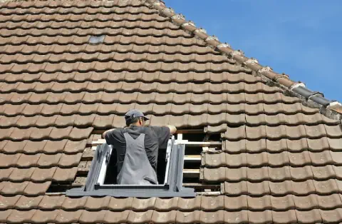 Pose de velux - Léran
